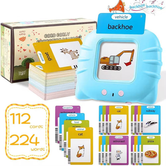 POPULAR 224 Words Talking Flash Cards for Toddlers