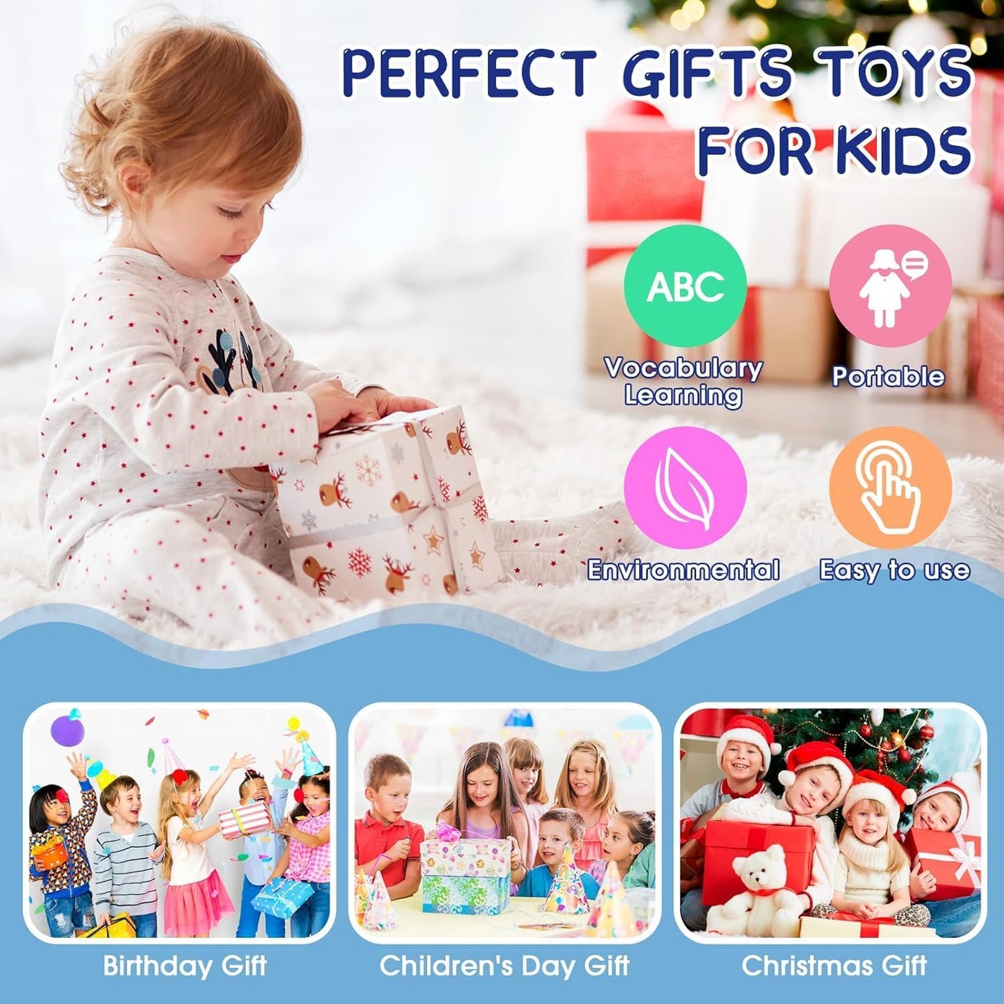 POPULAR 224 Words Talking Flash Cards for Toddlers