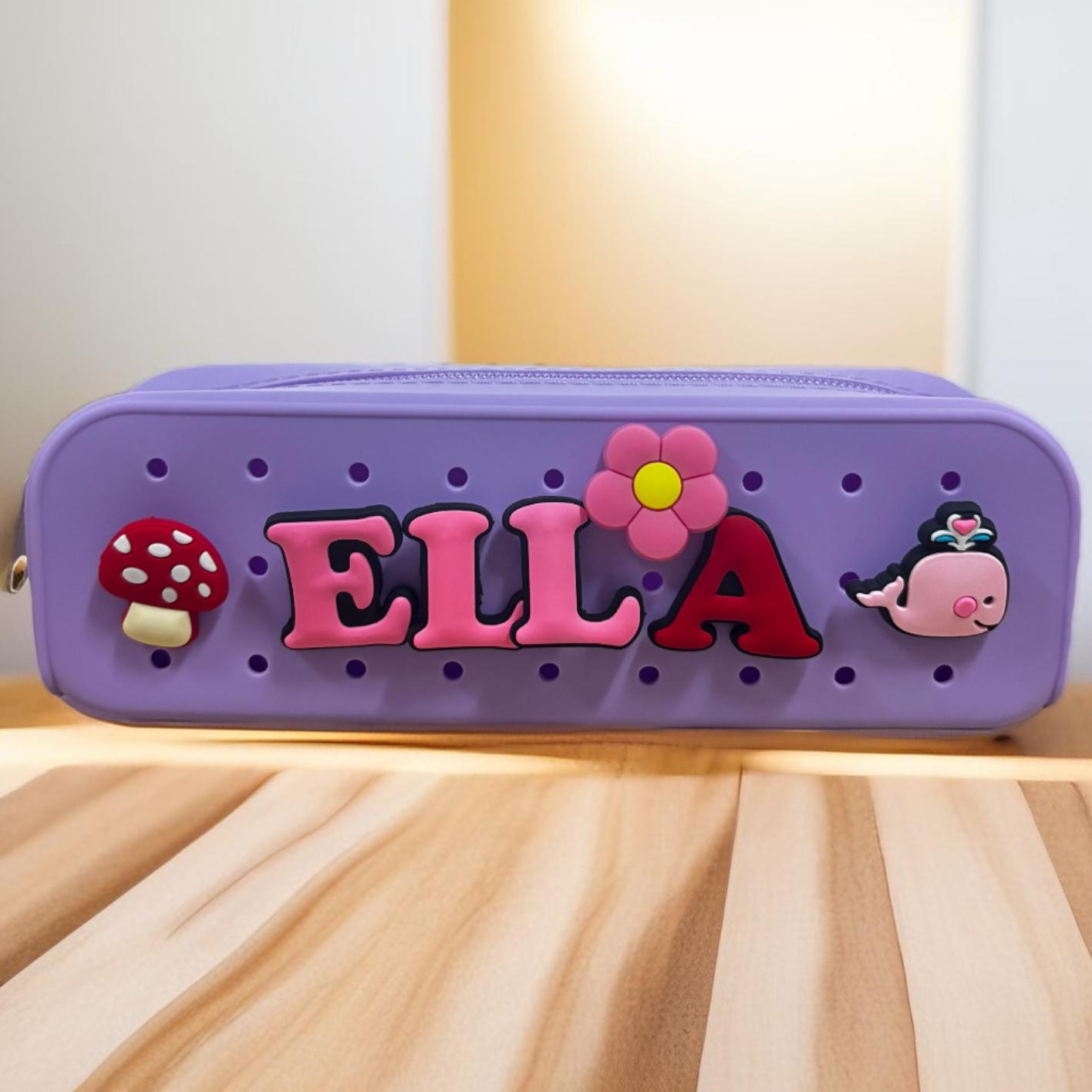 Personalize Croc Pencil Case with Charms (Charms to be purchased separately)