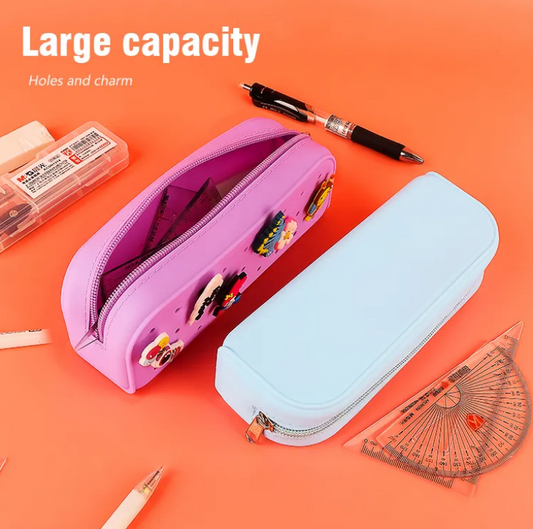 Personalize Croc Pencil Case with Charms (Charms to be purchased separately)