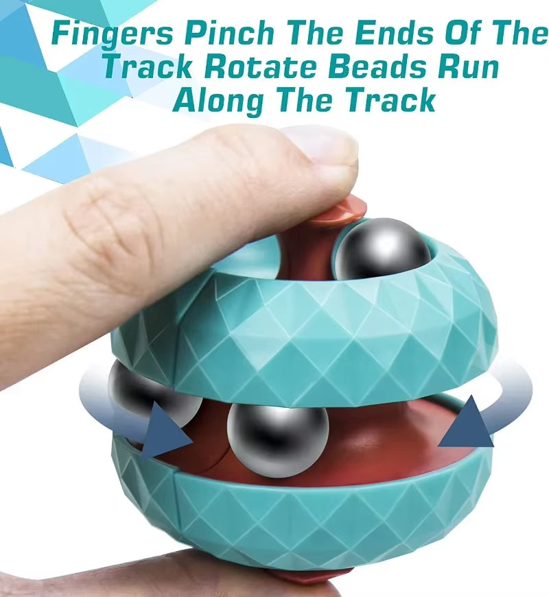 Decompression Toy Children Orbit Ball Cube anti Stress Sensory Toys Fidget Toys for Kids Spinner Gifts for Kids Focus Training
