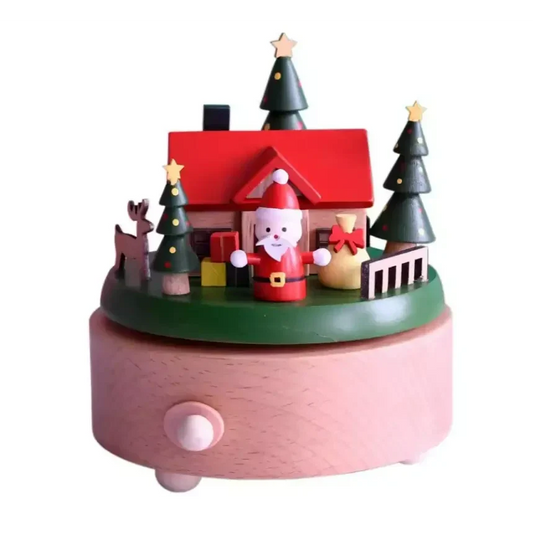 Christmas Music Box - Santa House