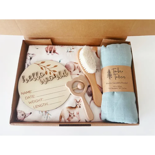 Large Baby Gift Box - Australiana
