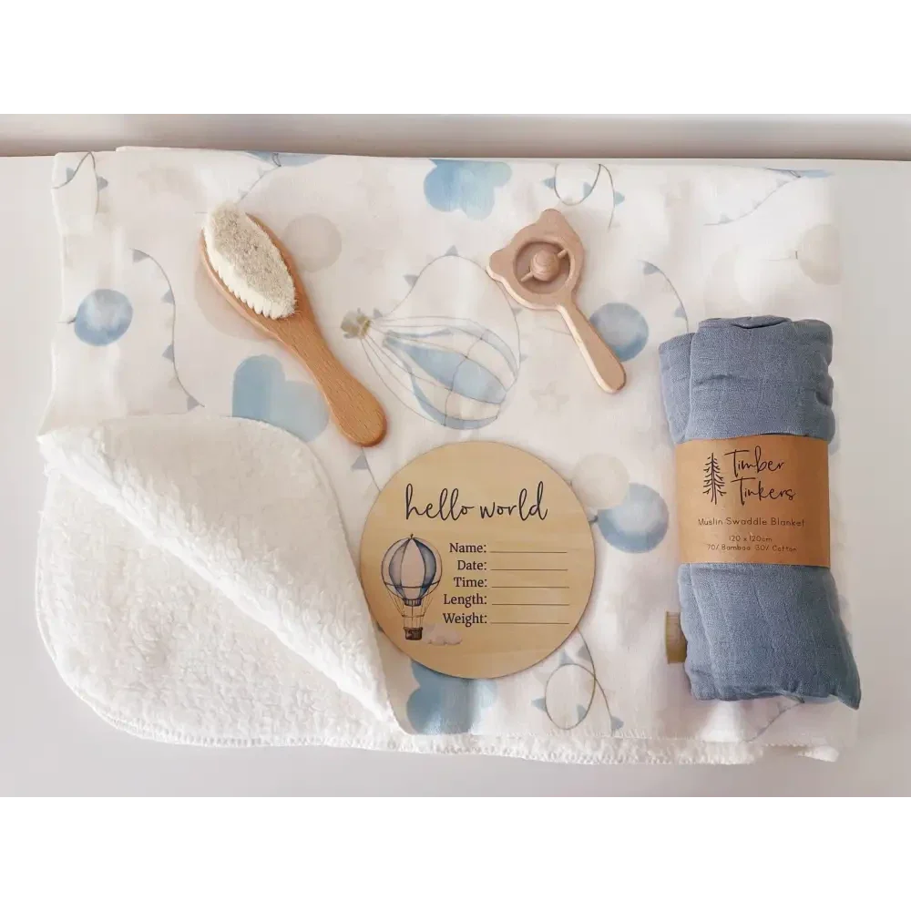 Large Baby Gift Box - Hot Air Balloon