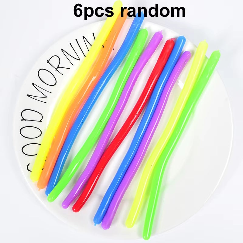 Cute Caterpillar Unicorn Animals Squishy Kids Sensory Fidget Decompression Toys for Children Adults Autism Stress Relief Gifts
