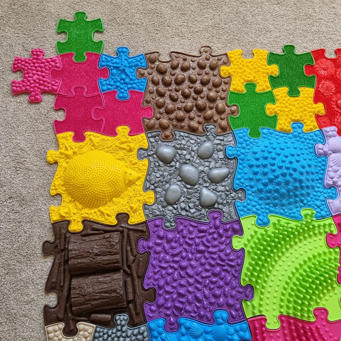 Diamond Tactile Motor skills Play Set