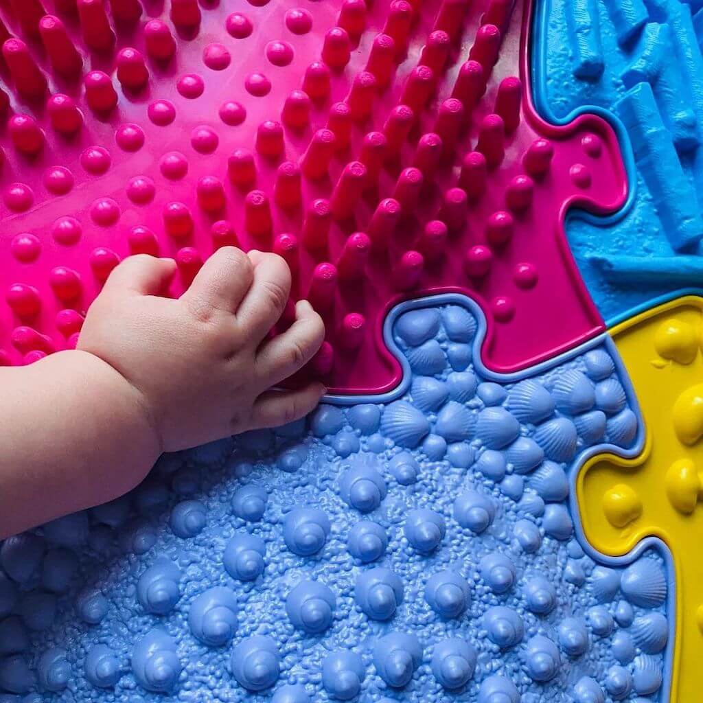 Extra Large Waterproof tactile floor mat set