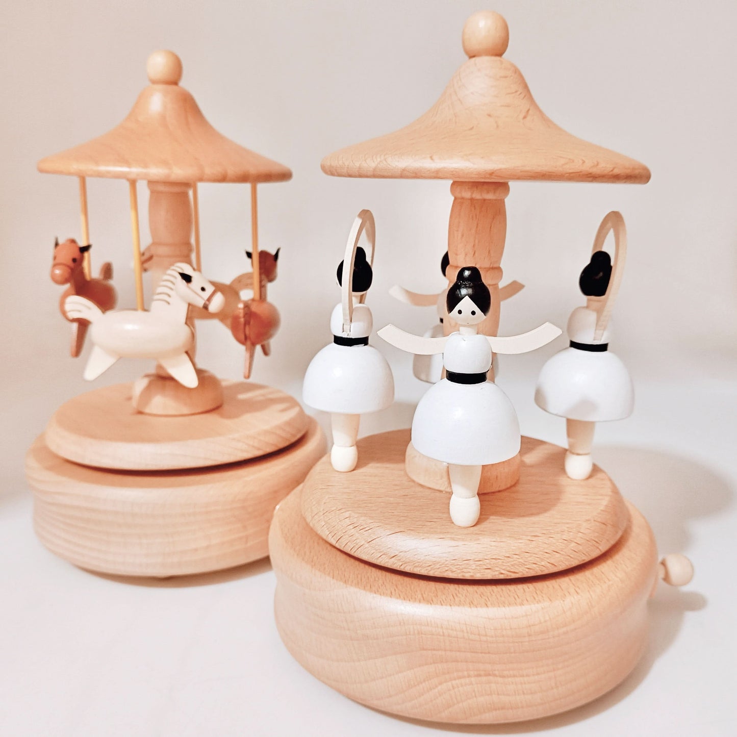 Ballerina Carousel Music Box