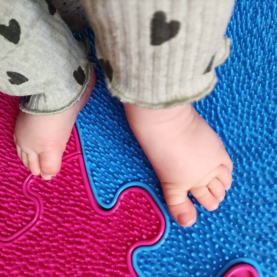 Extra Large Waterproof tactile floor mat set