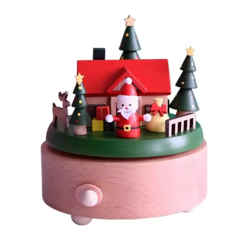 Christmas Music Box - Santa House