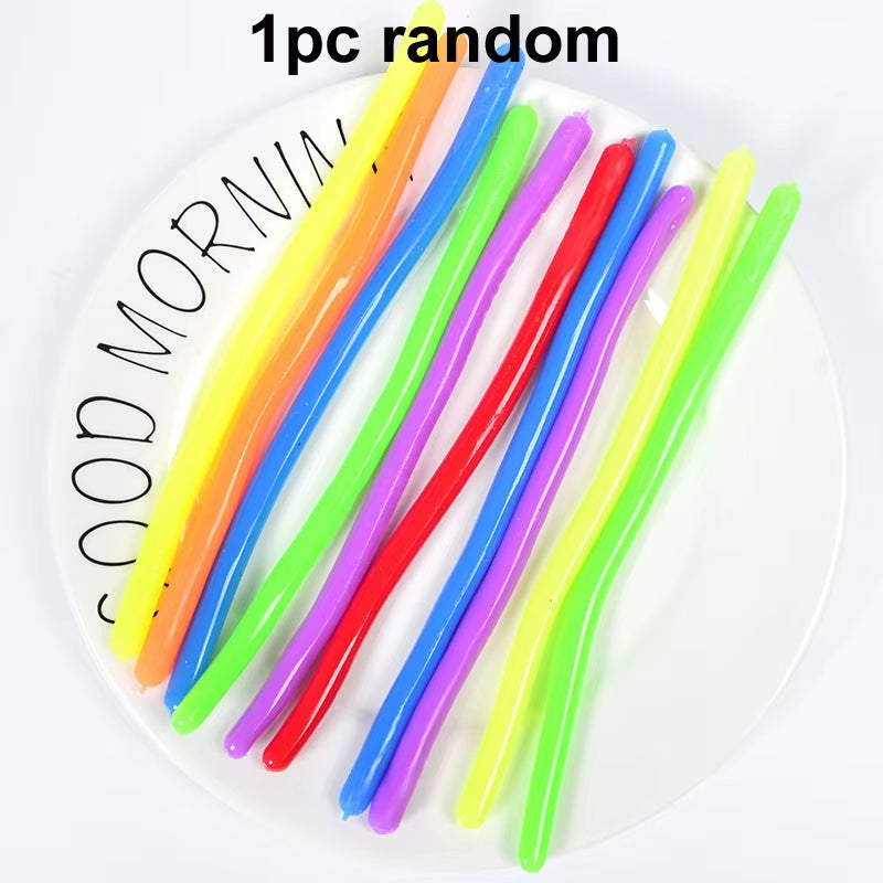 Cute Caterpillar Unicorn Animals Squishy Kids Sensory Fidget Decompression Toys for Children Adults Autism Stress Relief Gifts