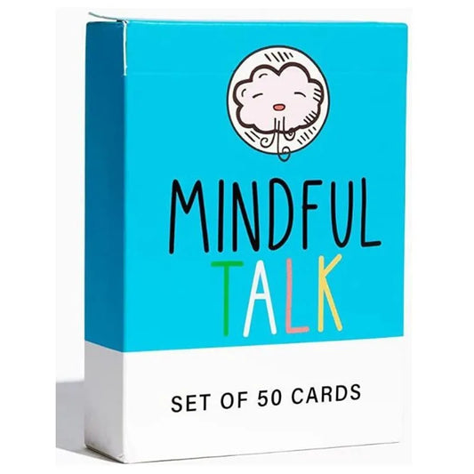 50 Cards Mindful Talk English Version of Mindful Talk Children'S Card Game Family Party Leisure Cards Gifts
